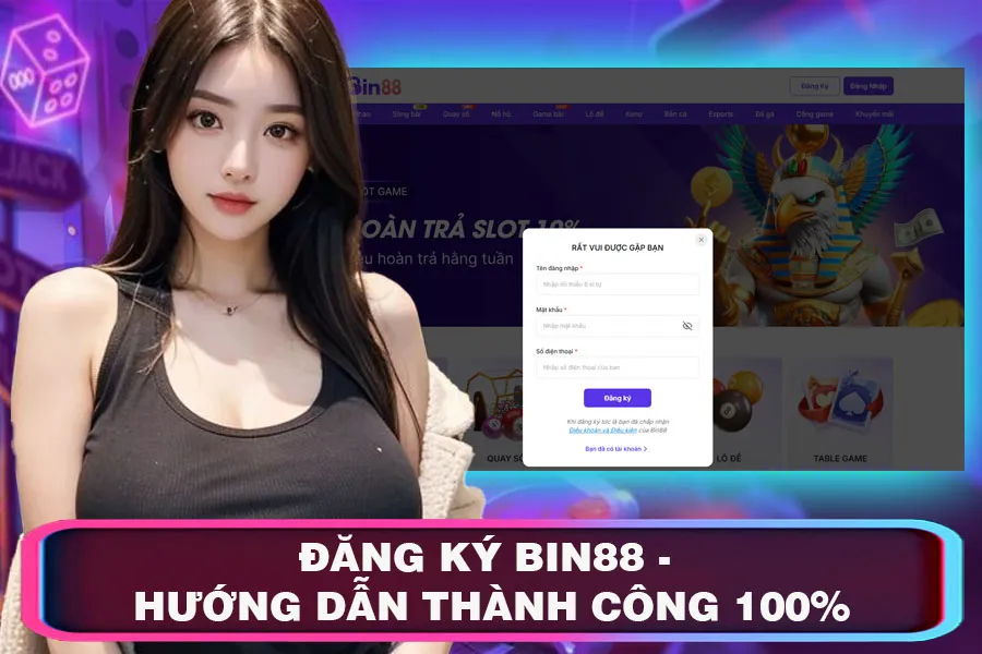 Hướng Dẫn Đăng Ký Bin88 Thành Công 100%